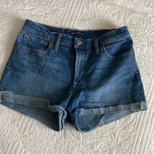J. Crew Mercantile cuffed Jean Shorts